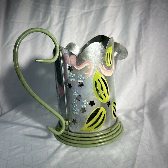 🌸 Partylite Lilac Watering Can Candle Holder  - Retired - Picture 7 of 16